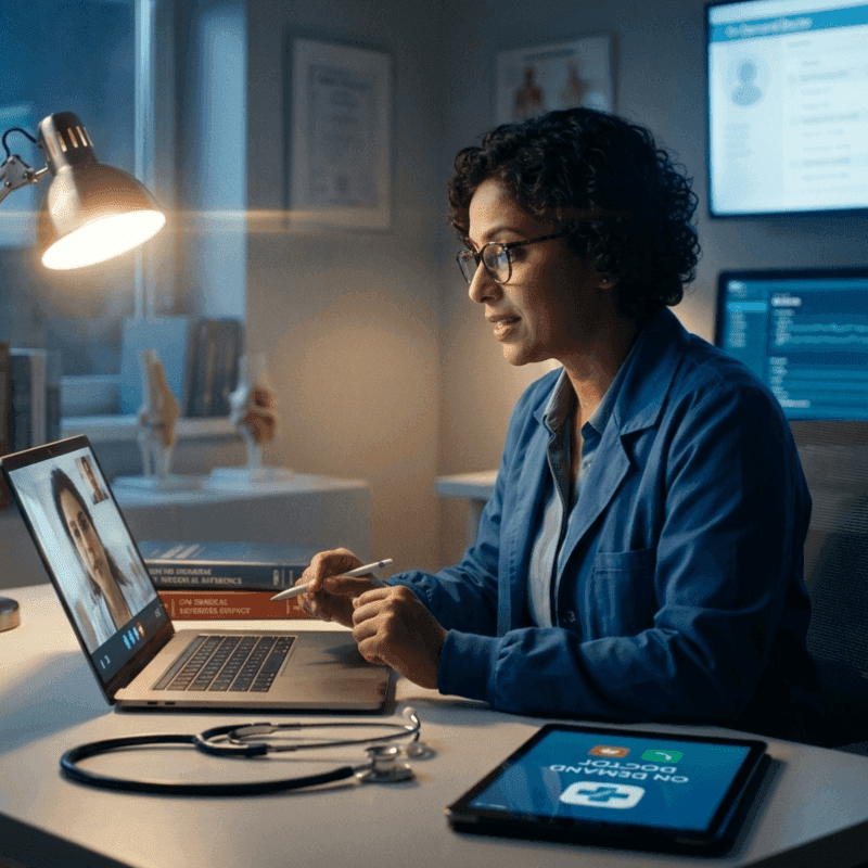 On-Demand Doctor App Development
