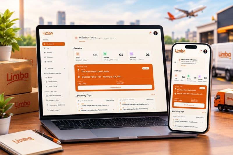 Limba: Cross-Border P2P Shipping & Global Shopping Platform screenshot